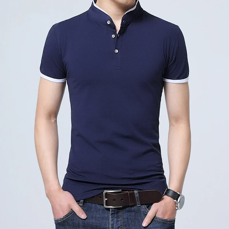 

2018 Summer Mens T-shirt Homme O-Neck soft Cotton Slim Short-sleeve T shirt for man Camisetas Business Male Clothing Tops tee