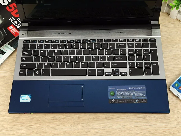 Игровой ультрабук 15," i7 SSD 512 ГБ, 8 ГБ ОЗУ, процессор Intel Core i7, Windows 10/7, DVD, металлический ноутбук, арабский, AZERTY, испанская, русская клавиатура