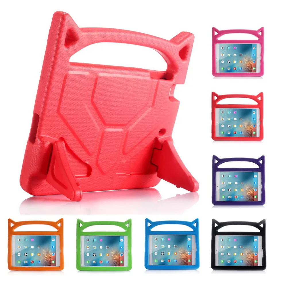 

XSKEMP Kids Protective Skin Safe EVA Rubber Handle Stand Tablet Case Cover Protective For iPad Air iPad 5 9.7 A1474 A1475 A1476
