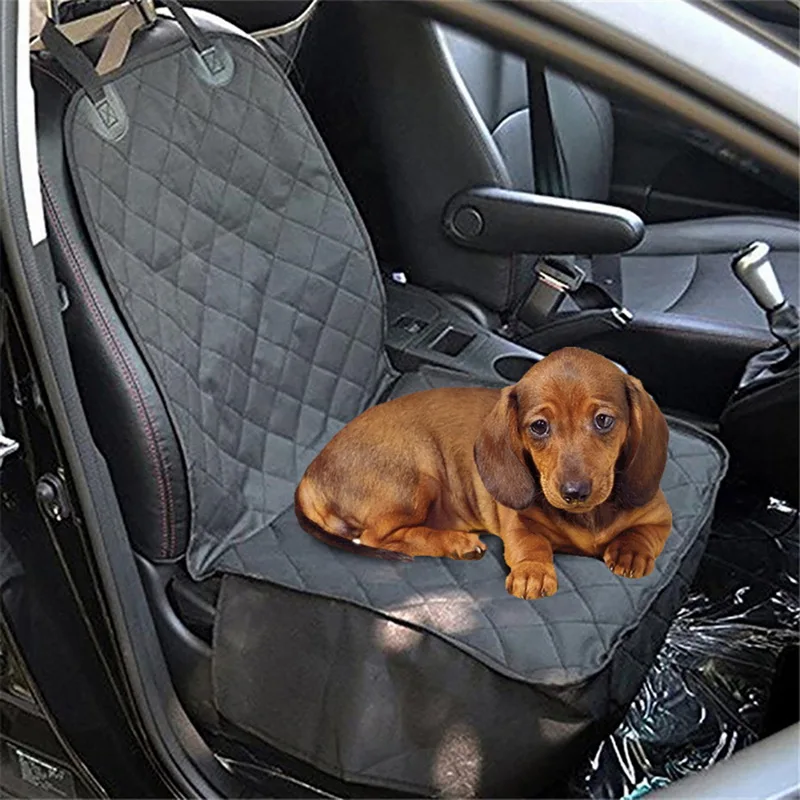 Dog And Cat Front Seat Non-Slip Mat Car Rear Carrier Cover Portable Mat Cushion Protector Dog Car Seat Pet Protector