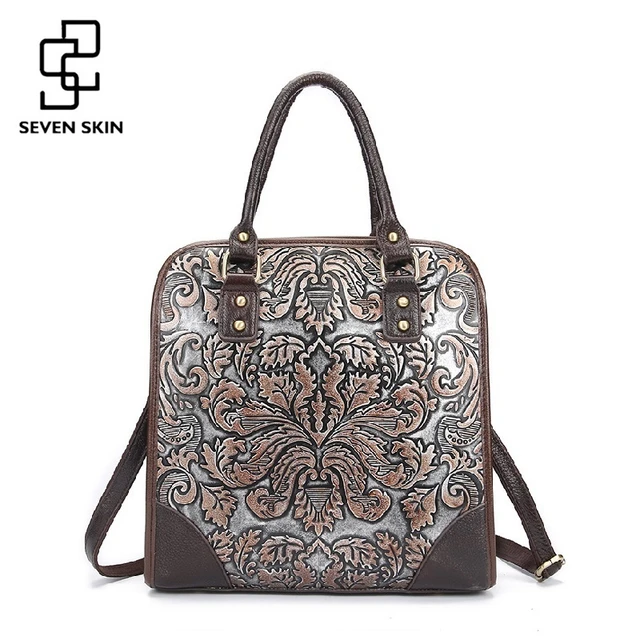 Famous Brand Ladies Handbags Genuine Leather Women Bag Casual Tote