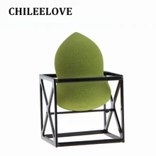 CHILEELOVE протрите чай Grenn Капля воды Макияж косметическая губка для лица пуховка+ Сушилка Полка для тонального крема BB порошок