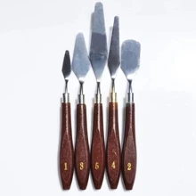 5 шт из нержавеющей стали смешанный СКРЕБОК НАБОР Ножи-шпатели нож многофункциональная ручка