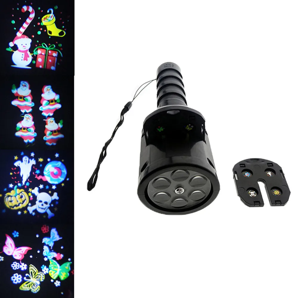 

2019 New High Quality Pattern Decorative Lighting Projectors Projection Flashlight LED Lamp With Drop Shipping