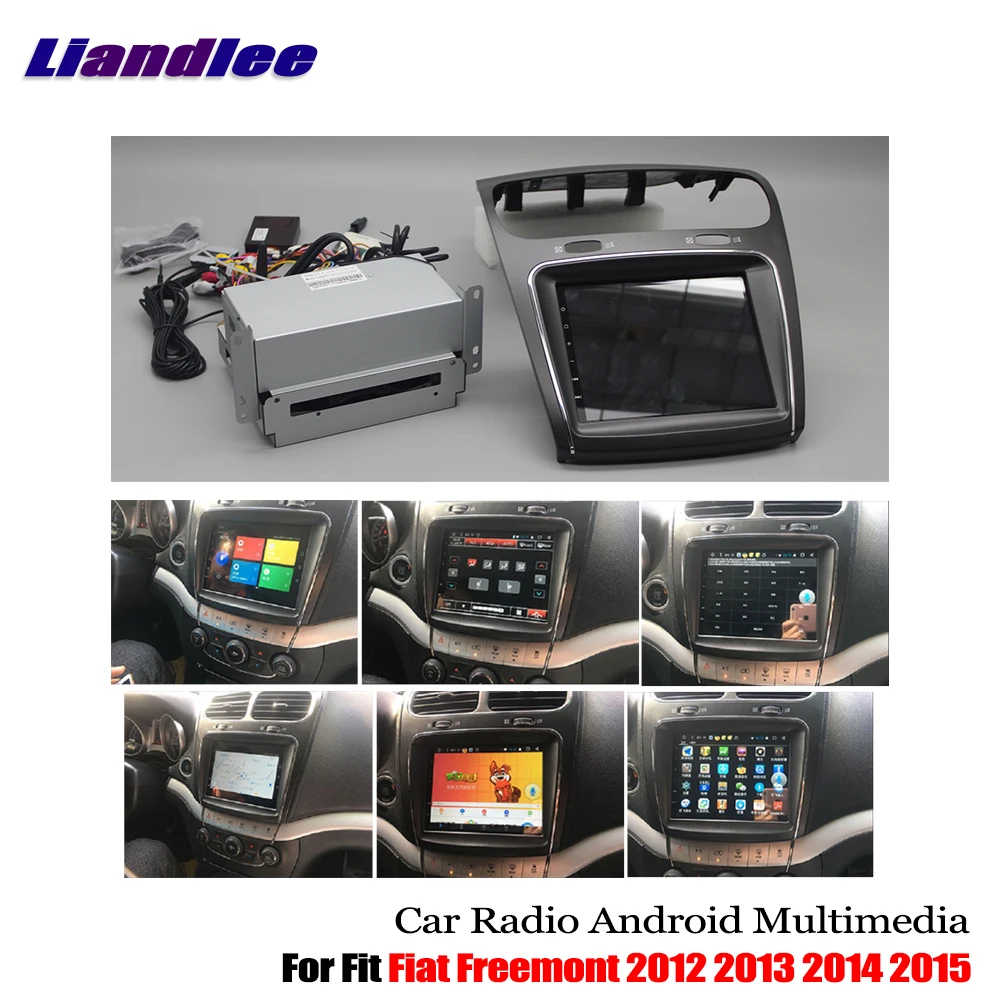 Liandlee для Fiat Freemont 2012 2013 Android автомобильный Радио gps Navi навигационные карты CD DVD плеер камера OBD ТВ HD экран