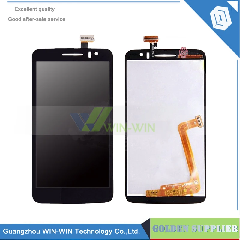 Tested For Alcatel One Touch Idol Scribe HD OT8008 8008 8008D Replacement LCD Display Touch Digitizer