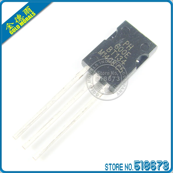10 шт./лот BT134-600E BT134600 тиристорный Симисторы до-126 Бесплатная доставка |