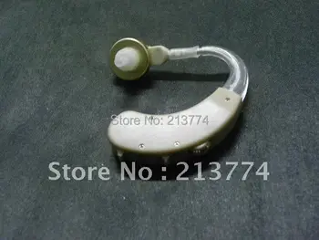 

Free shipping 10pcs/lot classical HA-318B sound amplifier deaf hearing device adjustable tone hearing aid voice enhancement