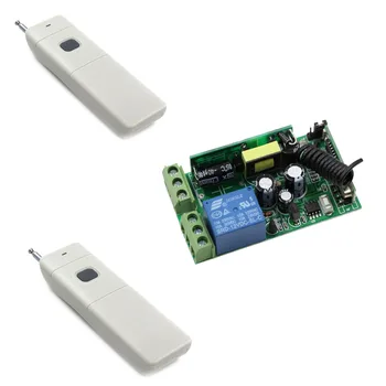 

AC 85-250V Wireless Remote Control Light Switches Radio Power Switch 1CH Relay 110V 220V Receiver Remote Transmitter