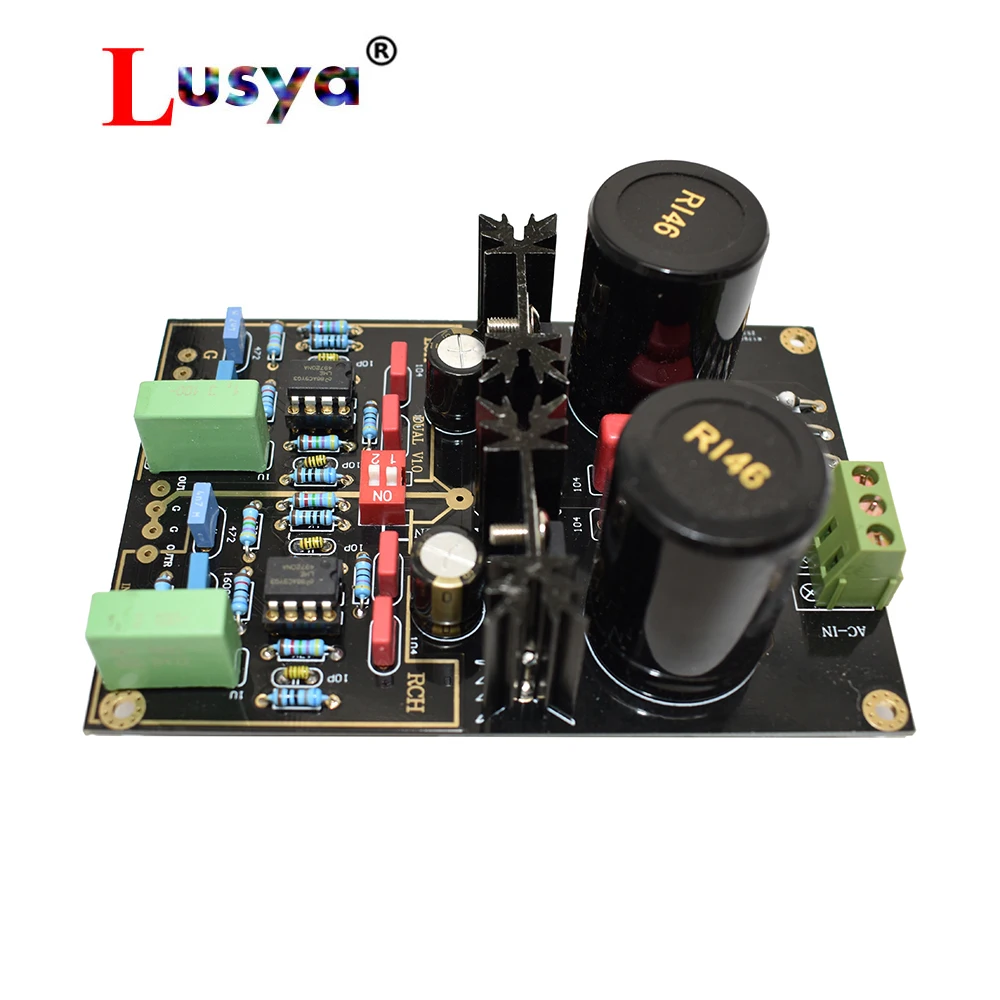 

Latest Vinyl player NE5532 OPA2111 49720NA MM MC Phono DIY Kit Assembled Amplifier Reference Germany DUAL T0038