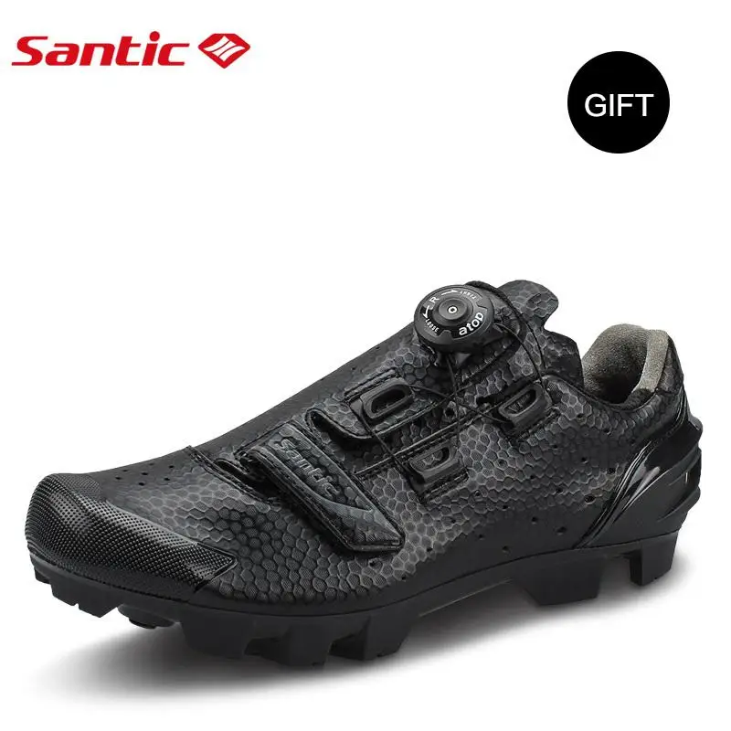 Мужская обувь для велоспорта Santic MTB, обувь для велоспорта MTB, обувь для спортивных гонок, велосипедная обувь, дышащая одежда для велоспорта S12025H - Цвет: S12025H