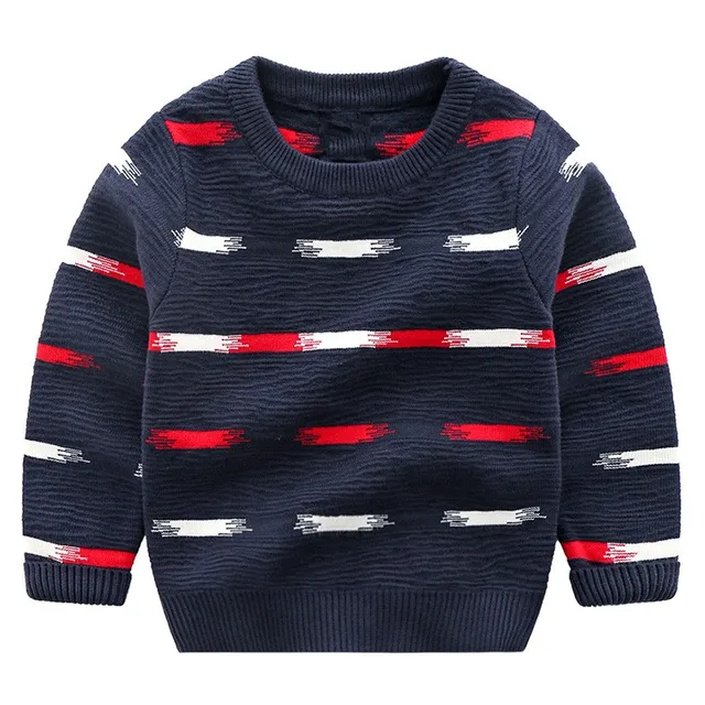 Kids sweaters boys striped sweaters children pullover 2018 spring