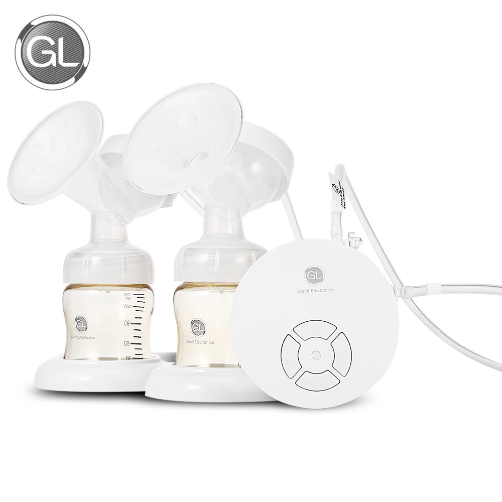 

GL GLP - 17 Electric Breast Pump Double USB Charging BPA Free Multifunctional Electric Double Breast Pump Storage For Baby Mommy