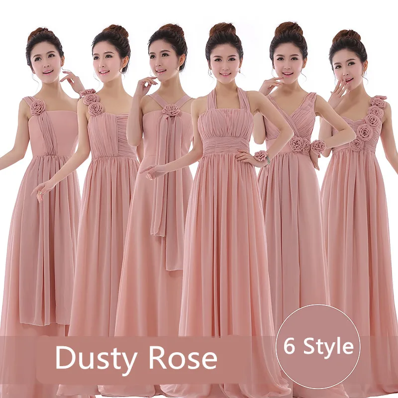 Popular Dusty Rose Bridesmaid Dresses-Buy Cheap Dusty Rose ...