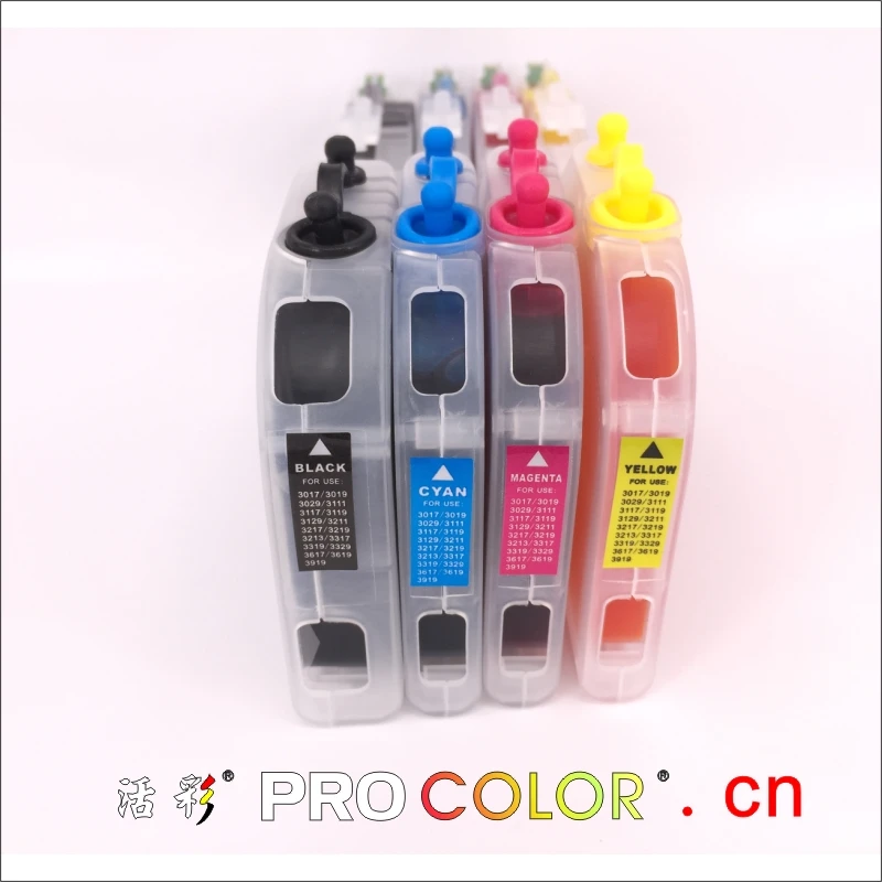 Длинный Заправляемый чернильный картридж LC3619 XXL LC3617 для BROTHER MFCJ2330DW MFCJ2730DW MFCJ3530DW