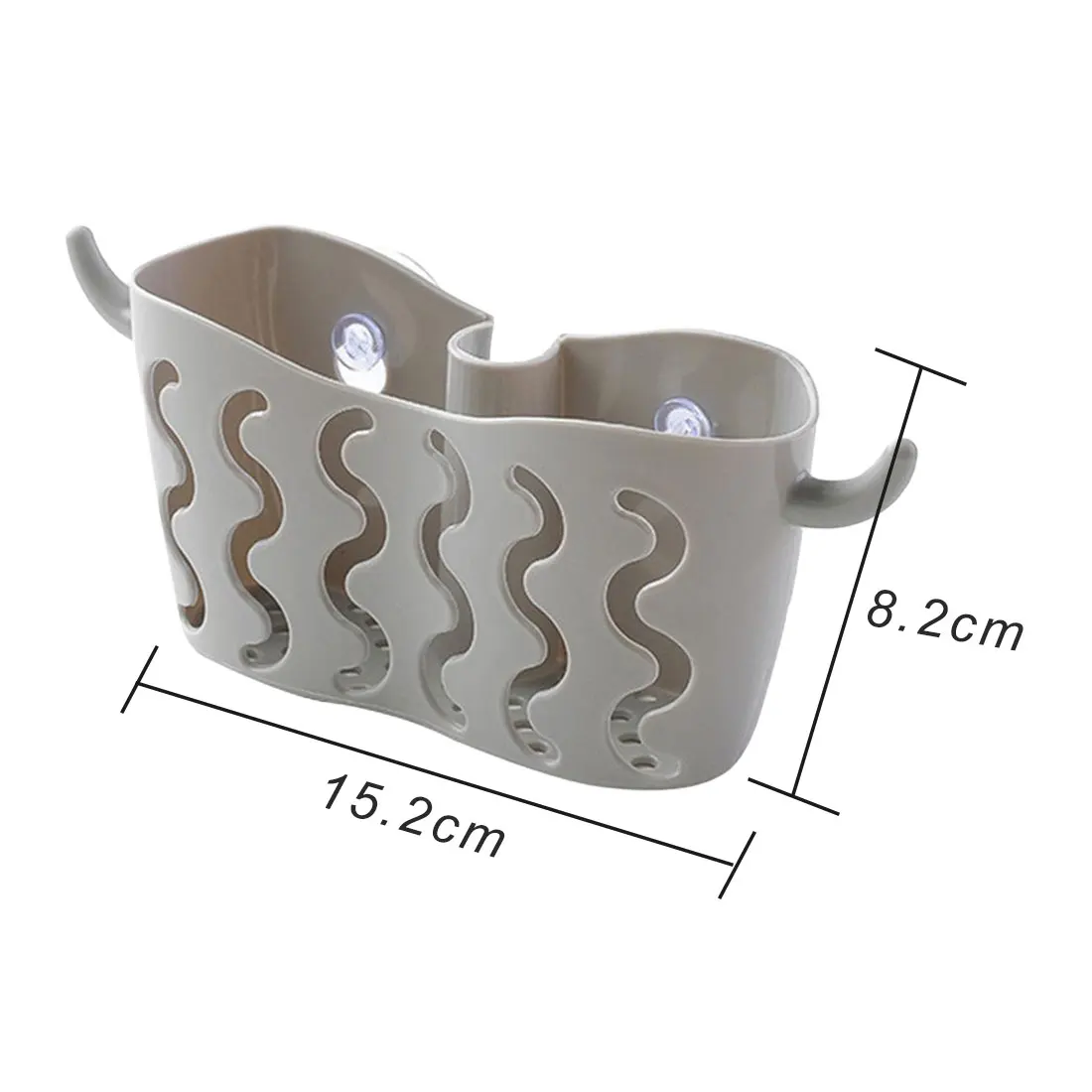 الإسفنج استنزاف حامل الالتصاق بالوعة الجرف الصابون مصاصة تخزين الرف سلة غسل القماش أو المرحاض الصابون الرف منظم مطبخ