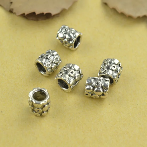 20 pcs Zinc Alloy Bead DIY European big hole metal Beads Fits Charm