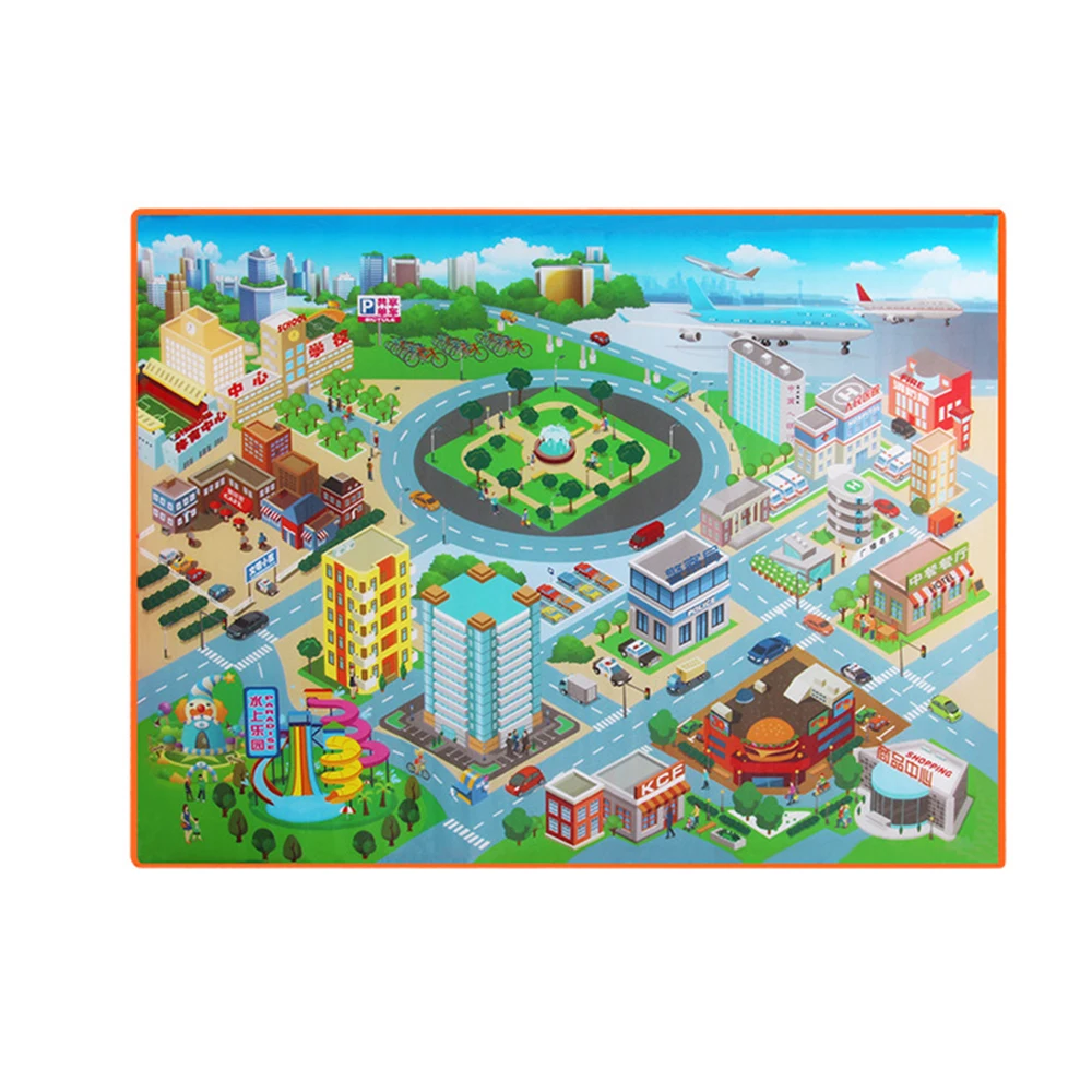 الطفل تلعب حصيرة 120 سنتيمتر للماء طوي تسلق الرضع خريطة الطريق سادة حصيرة الأطفال في الهواء الطلق نزهة لعبة السجاد في الهواء الطلق التخييم حصي...