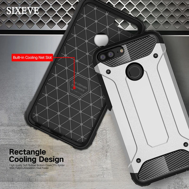 

SIXEVE Armor Shockproof Case For Huawei Honor 10 9 8 P8 Lite 2017 P9 P10 P20 Plus Mate 9 Pro V10 Enjoy 7S Y5 Y7 Y9 2018 Prime