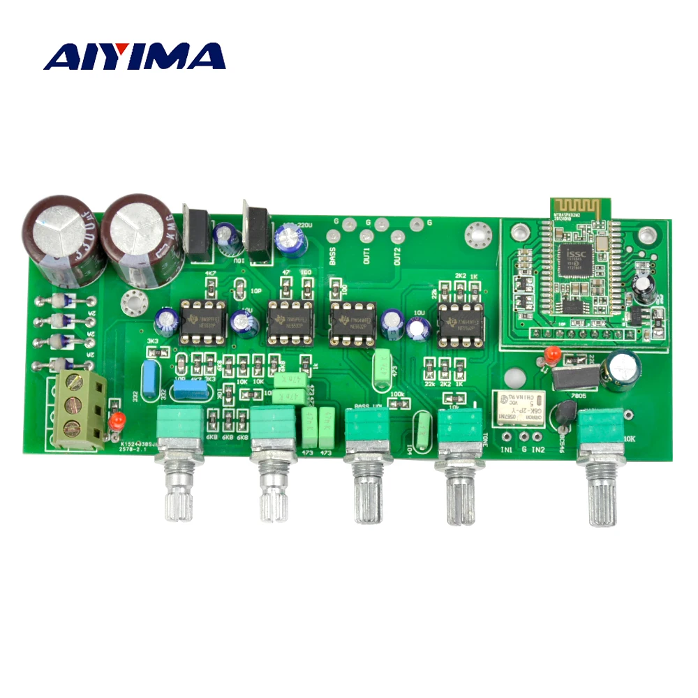 AIYIMA Power Amplifiers Audio Board Pre Amp Amplificador LF80 HIFI Tone
