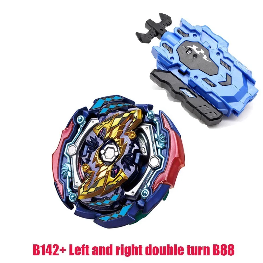 Набор Beyblade Burst B-110 B-106 B-105 B-104 B-103 Металл Fusion волчок, бейблэйд Burst с пусковым устройством детская лезвия игрушки - Цвет: b142