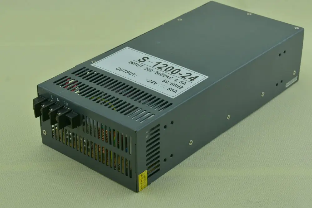 

1200W 48V 25A Single Output Switching power supply for LED Strip light AC-DC S-1200-48