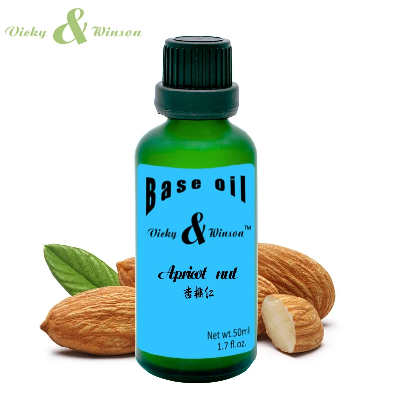 Vicky&winson Apricot kernel oil 50ml base oil Essential oils skin care almond oil Massage