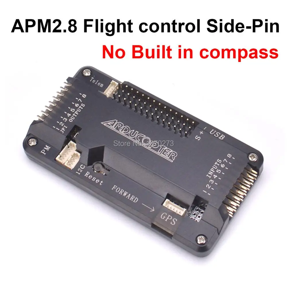 APM2.8 APM 2 8 Контроллер полета мультикоптера 5 6 обновленный встроенный/без компаса с
