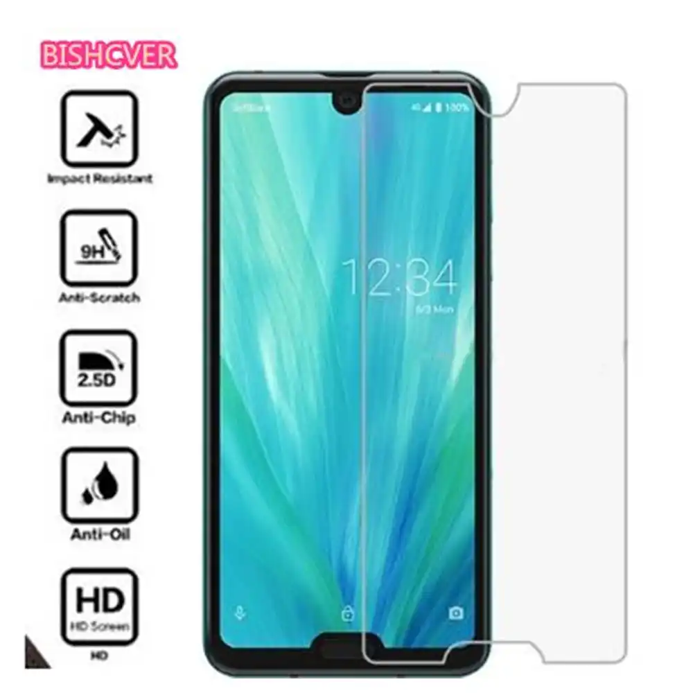 Ultra Thin Screen Protector For Sharp Aquos Sense 2 Tempered Glass Guard Protector Phone Film For Sharp Aquos Sense2 Sh 01 Phone Screen Protectors Aliexpress