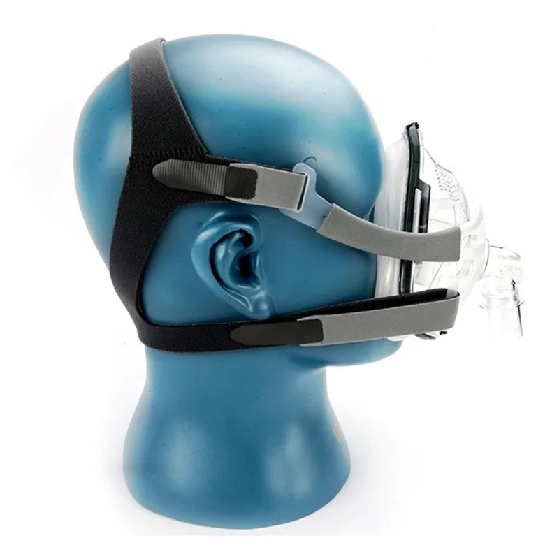 Full Face Nasal Mask With Headgear For CPAP BiPAP Sleep&Snore Respirator Use For Ventilator Full Face Nasal Mask With Headgear For CPAP BiPAP Sleep&Snore Respirator Use For Ventilator