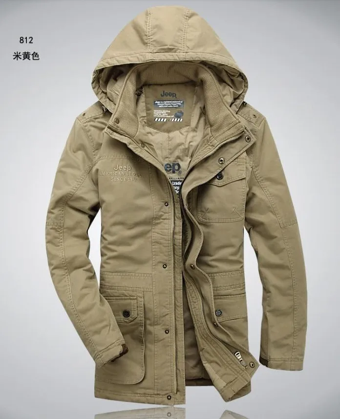 

Free shipping HOT new men's brand Genuine padded winter coat Men cotton warm Blazers large jacket dress S-6XL