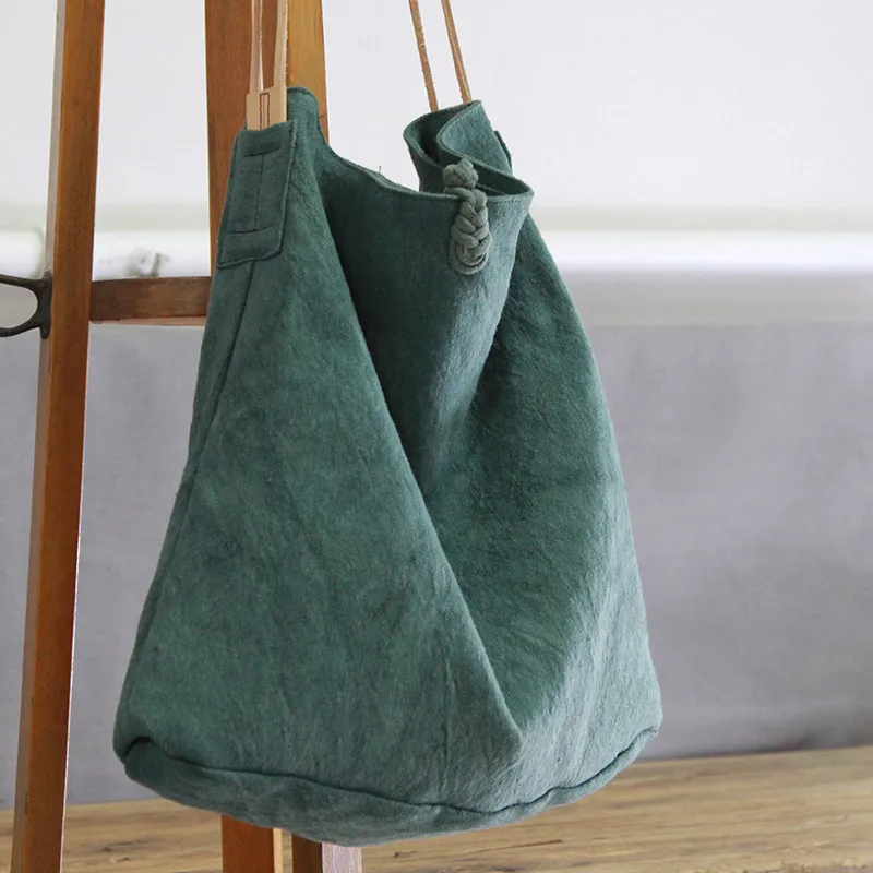 2019 mujeres grandes bolsos de lona de algodón de mujer hecho a mano bolsas  casual bandolera cruzada diseño original vintage hebilla|large canvas  handbag|canvas handbagdesigner handbags - AliExpress