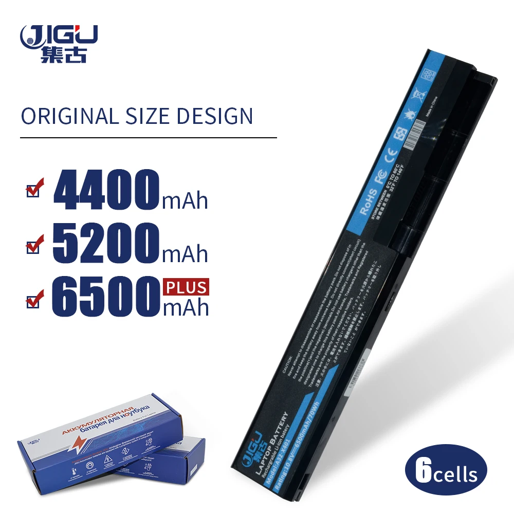 JIGU A32 X401 Аккумулятор для ноутбука ASUS X301 X301A X401A X501A A31 A41 A42 F301 F401 F501 S401 S301|laptop battery|battery