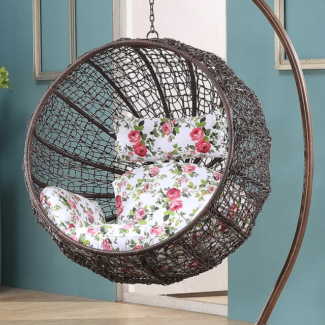 Round Indoor And Outdoor Living Room Balcony Bedroom Villa Gondola Lifts Rattan Swing Chair Round Indoor And Outdoor Living Room Balcony Bedroom Villa Gondola Lifts Rattan Swing Chair
