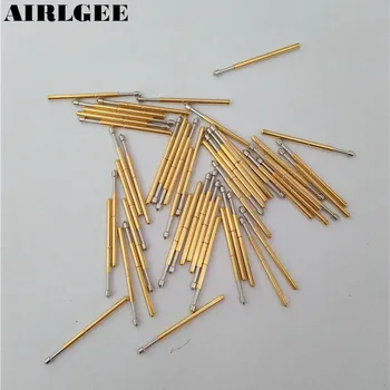 

50 Pieces P160-E2 1.5mm Convex Tip Spring PCB Testing Contact Probes Pin Free shipping