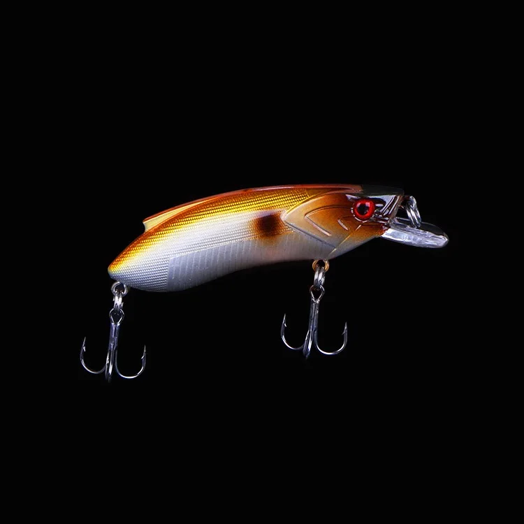 NEW 80mm 16g Minnow Stream Fishing lure Mini Trout baits small whopper vibrating light sinking micro fish crankbait japan winter