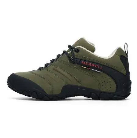 Merrell Профессиональный Армейский Зеленый Открытый Для мужчин Спорт Кожа Пеший