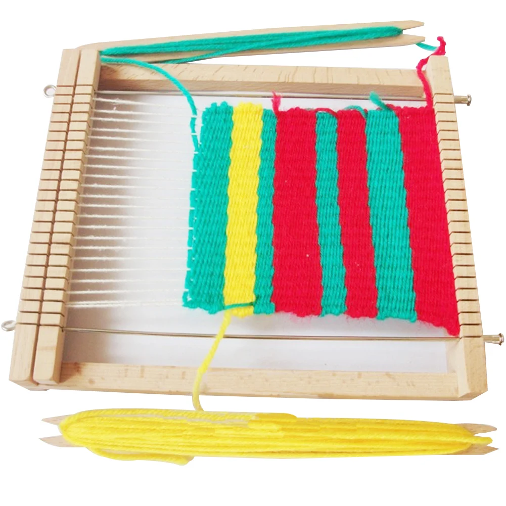 Ткацкий станок набор ручной тканый костюм DIY бытовые гобелены шарф деревянный многофункциональный ткацкий станок швейная машина