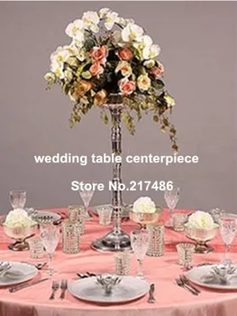 

wholesale crystal flower stand Wedding Centerpiece for home birthday party decorations decor
