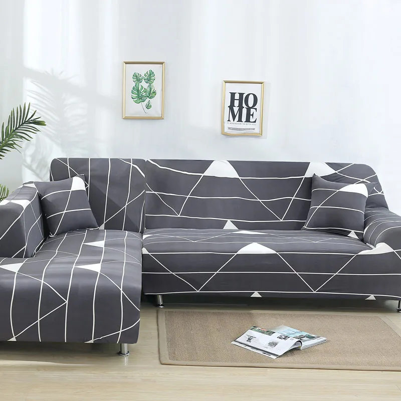 Современный диван-кровать для секционные L образный диван Чехлы для Гостиная эластичный стрейч диван Ipad Mini 1/2/3/4 местный - Цвет: Color 4