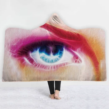 

Creative style for girl Blanket keep Warm soft comfortable Stereoscopic blanket with hat high quality new blanket sell well