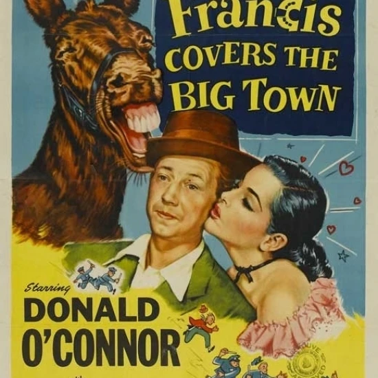 Francis Covers the Big Town Movie Poster (27 x 40)