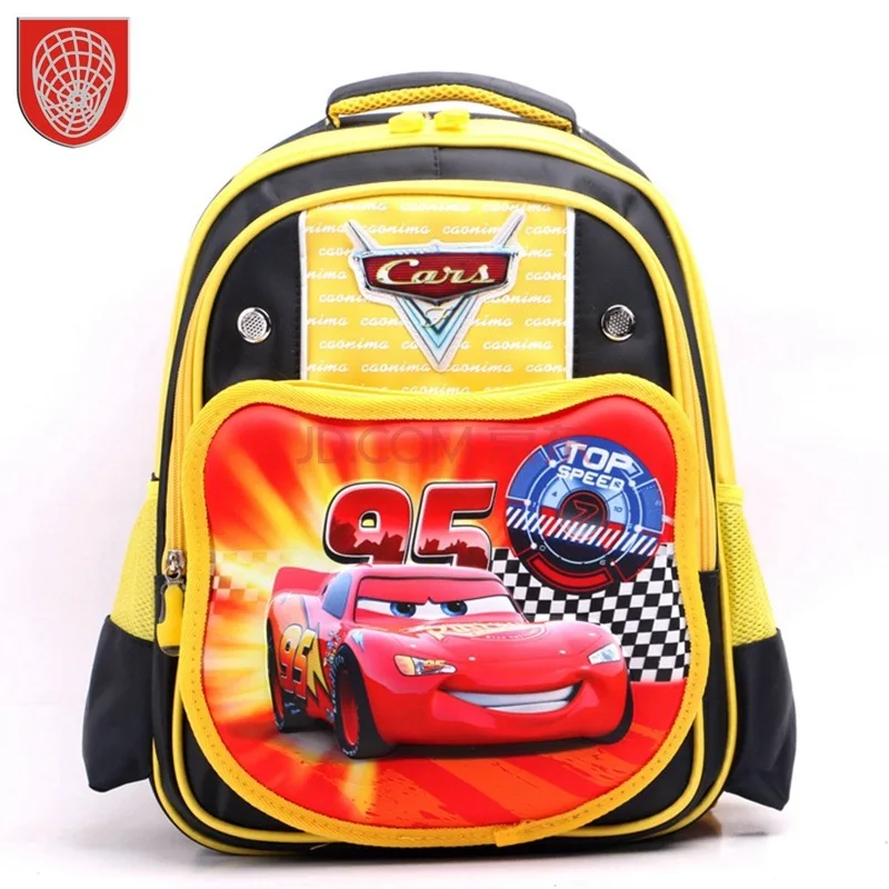 

Disney Famous Cartoon PIXAR Cars Lightning McQueen 3D Shell Mochila Infantil Waterproof 2-7 Years School Shoulder Backpack Bag