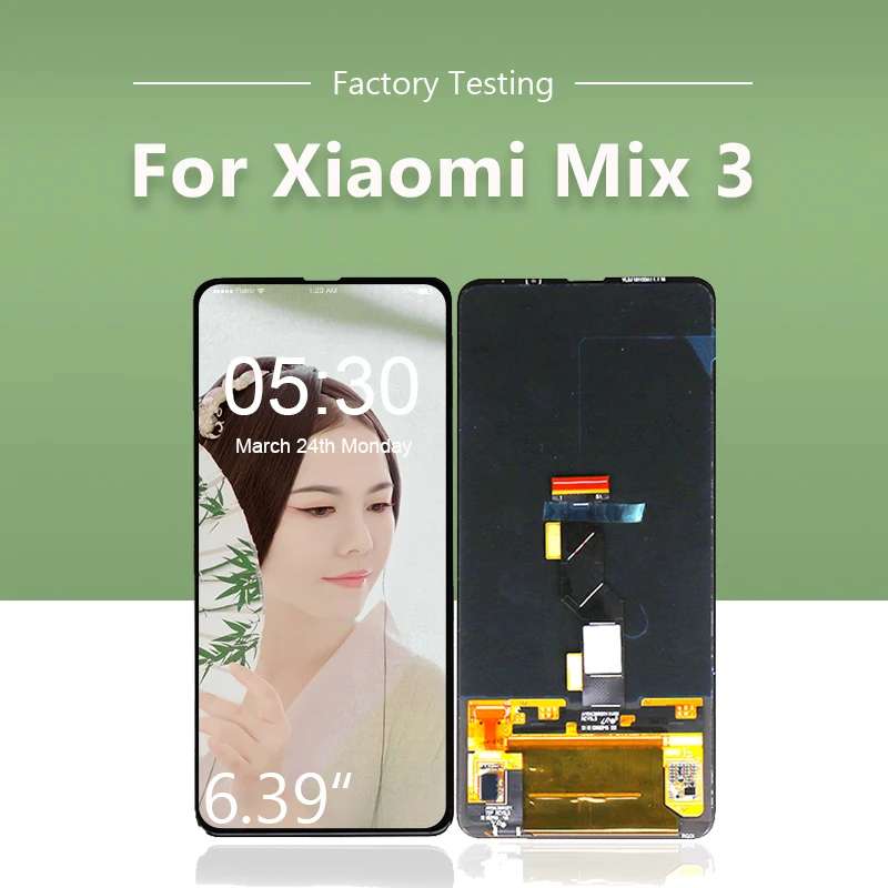 

New Original for Xiaomi Mi Mix 3 LCD Screen Display+Touch Digitizer Assembly for Xiaomi Mix 3 Pantalla Panel 6.39" Free Shipping