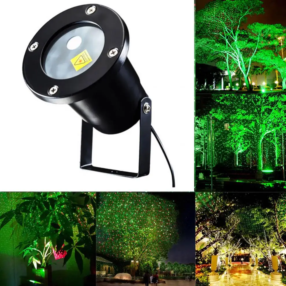 

Waterproof LED Stage Light Garden Tree Moving Laser Projector Sparkling Landscape Lamp for Outdoor Decorations