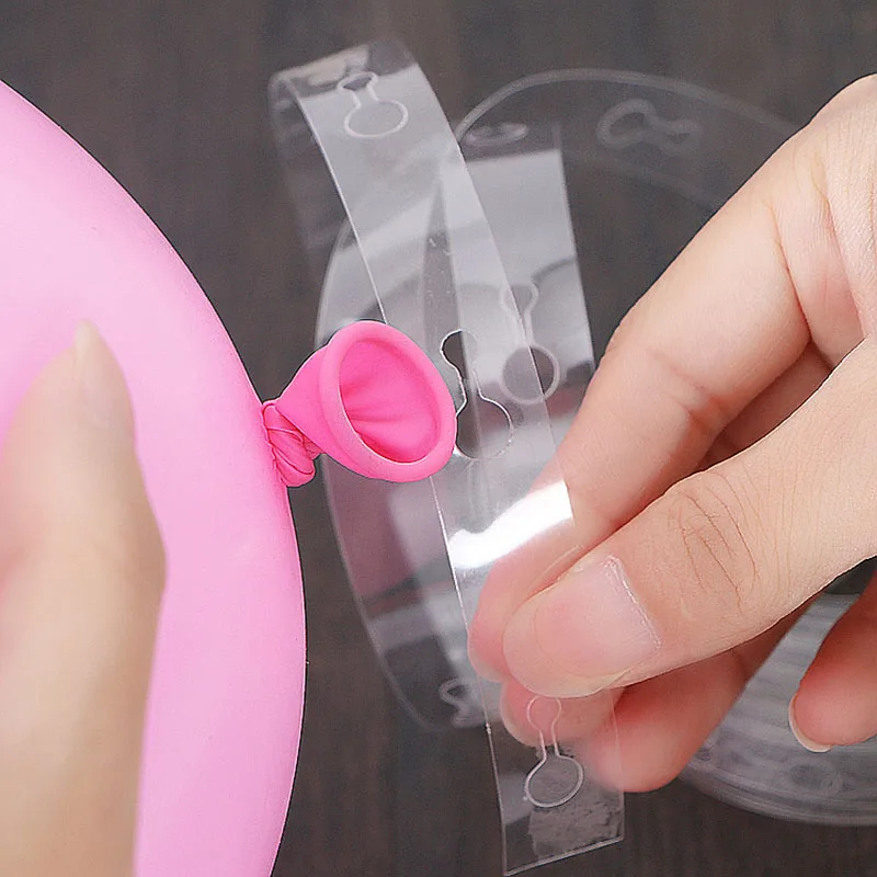 

5m Plastic Ballons Accessories Balloon Chain 160 Holes Wedding Strip for Wedding Birthday Party Balloons Backdrop Decor