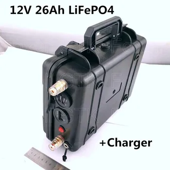 

Rechargeable 12V 26Ah 20AH 25Ah LiFepo4 battery pack for integrated light solar street light UPS solar storage golf cart