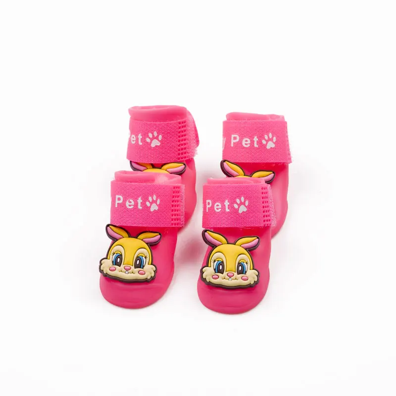dog shoes pink