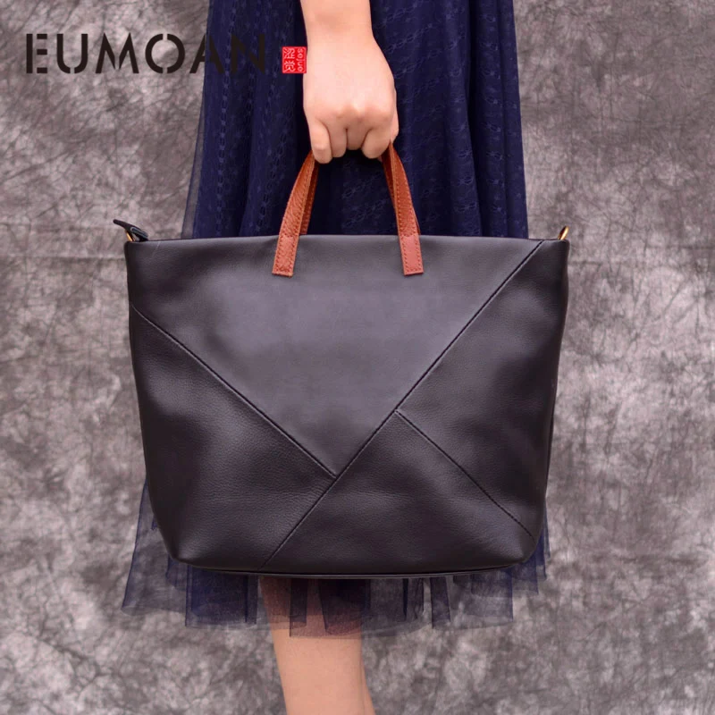 

EUMOAN Fashion Genuine Leather Women bag women's handbag Shoulder lady's messenger bag Designer crossbody bags for women