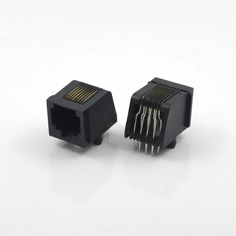 10 шт. разъем для кабеля RJ45 8 контактов | Компьютеры и офис